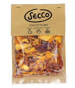 Secco - Zuccotto Bio: Zucca, Pomodoro e Cipolla Essiccati