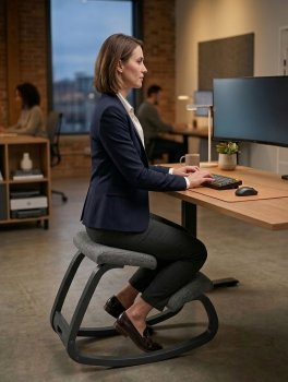 Sedia Variable™ Soft in Legno Scuro - 4