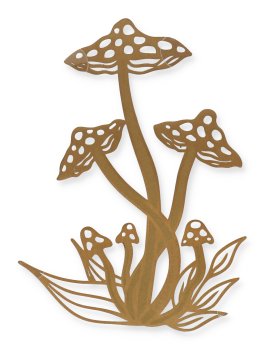 Segnalibro in Ottone - Mushroom — Cancelleria - 2