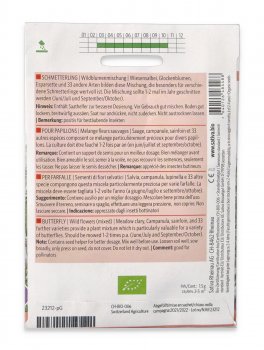 Sementi di Fiori Selvatici per Farfalle Bio - 2