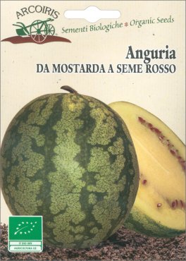 Semi di Anguria Mostarda a Seme Rosso - 2