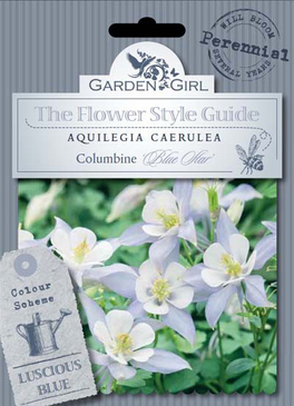 Semi di Aquilegia Caerulea - Columbine Blue Star