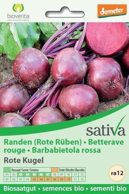 Semi di Barbabietola Rossa "Rote Kugel" - 1