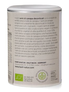 Semi di Canapa Sativa Decorticati Biologici - 3