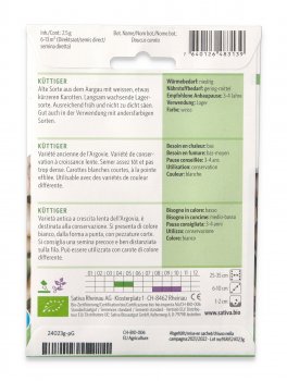 Semi di Carota Bio - Kuttiger - 2