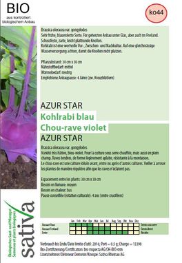 Semi di Cavolo Rapa "Azur Star" - 1