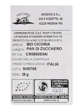 Semi di Cicoria Pan di Zucchero Bio - 3