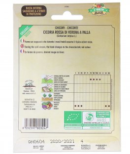 Semi di Cicoria Rossa di Verona a Palla Bio - 3