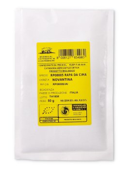 Semi di Cima di Rapa Novantina Bio - 2