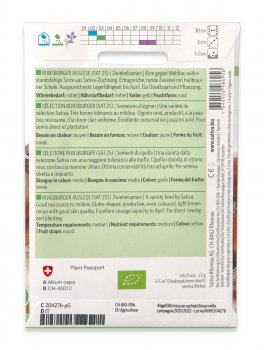 Semi di Cipolla Bio - Selezione Rijnsburger - 2
