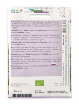 Semi di Erbe Aromatiche Bio -  Borragine - 2
