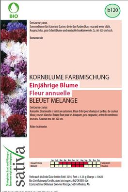 Semi di Fiordaliso Miscela - 1