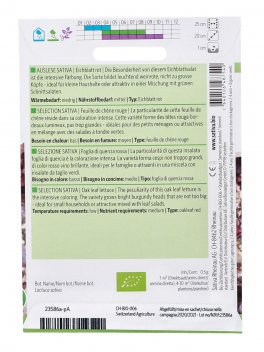 Semi di Foglia di Quercia Rossa - Selezione Sativa - 2