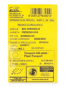 Semi di Girasole Peredovick Bio - 3