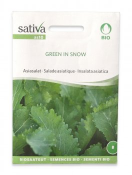 Semi di Insalata Asiatica Bio - Green in Snow - 1