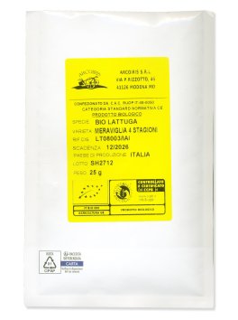 Semi di Lattuga Meraviglia 4 Stagioni Bio - 2