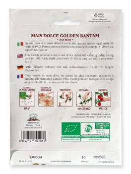 Semi di Mais Dolce Golden Bantam - 2