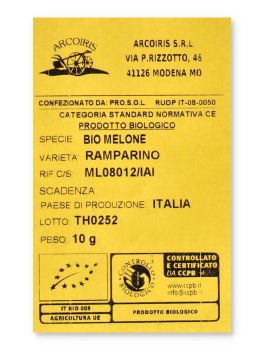 Semi di Melone Ramparino Bio - 3