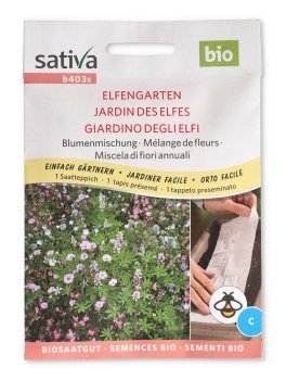 Semi di Miscela di Fiori Annuali - Giardino degli Elfi - Tappeto Preseminato - 1