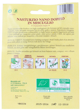 Semi di Nasturzio Bio - 2
