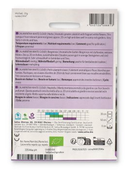 Semi di Nepitella Calamintha White Cloud Bio - 2