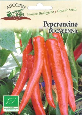 Semi di Peperoncino di Cayenna Bio - 2