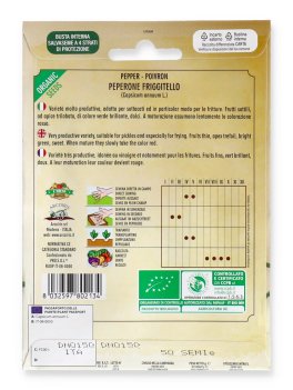 Semi di Peperone Friggitello Bio - 2