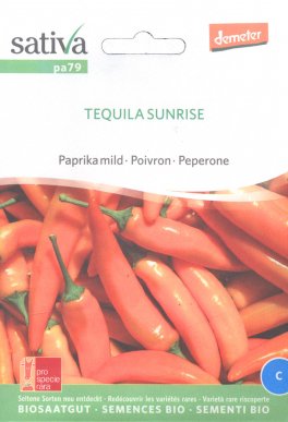 Semi di Peperone Tequila Sunrise - 25 Semi - 1