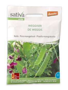 Semi di Pisello Mangiatutto Bio - De Weggis - 1