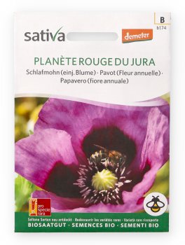 Semi di Planete Rouge Du Jura - Papavero - 1