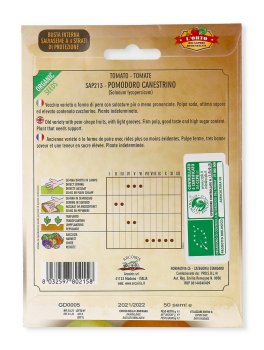 Semi di Pomodoro Canestrino Bio - 3