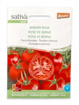 Semi di Pomodoro Carnoso Bio - Rosa di Berna - 1