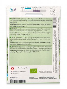 Semi di Pomodoro Limone Bio - 2