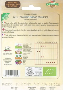 Semi di Pomodoro Pantano Romanesco - 3