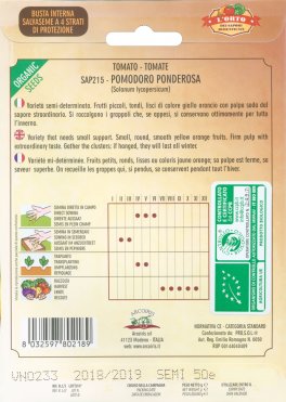 Semi di Pomodoro Ponderosa Bio - 3