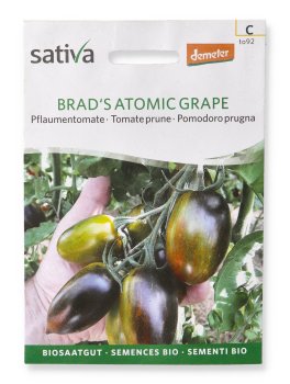 Semi di Pomodoro Prugna - Brad's Atomic Grape - 1