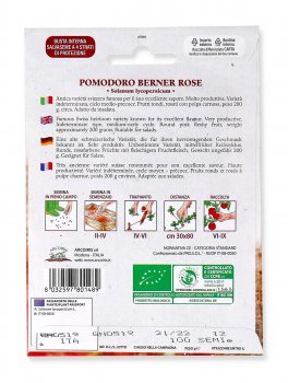 Semi di Pomodoro Rosa di Berna Bio - 2