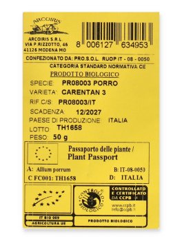 Semi di Porro Carentan 3 - 3