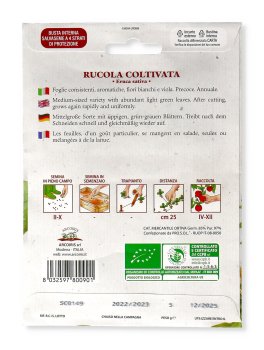 Semi di Rucola Coltivata Bio - 3