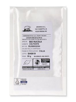 Semi di Rucola Coltivata Bio - 2