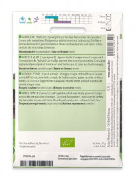 Semi di Spinacio Bio - Atriplice Verde - 2