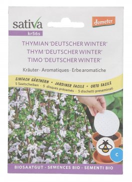 Semi di Timo Deutscher Winter - 5 Dischetti - 1