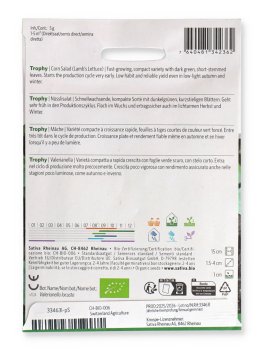 Semi di Valerianella Trophy Bio - 2