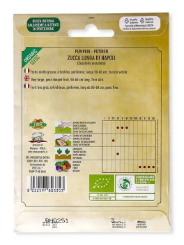 Semi di Zucca Lunga di Napoli Bio - 3