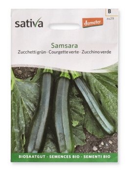 Semi di Zucchino Verde Samsara Bio - 1
