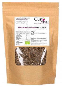 Semi Interi di Canapa Biologica Raw - 1