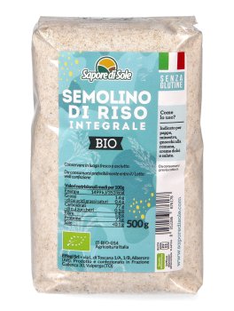 Semolino Integrale di Riso Biologico - 1