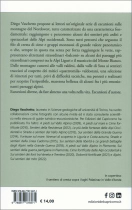 Sentieri Balcone e di Cresta in Piemonte e Valle d'Aosta — Libro - 2