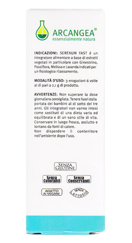 Serenum Fast - Spray a base di Melissa, Passiflora, Centella e Griffonia - 3