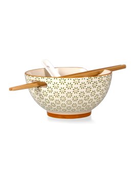 Set 2 Ciotole per Zuppa e Riso con Bacchette - 4